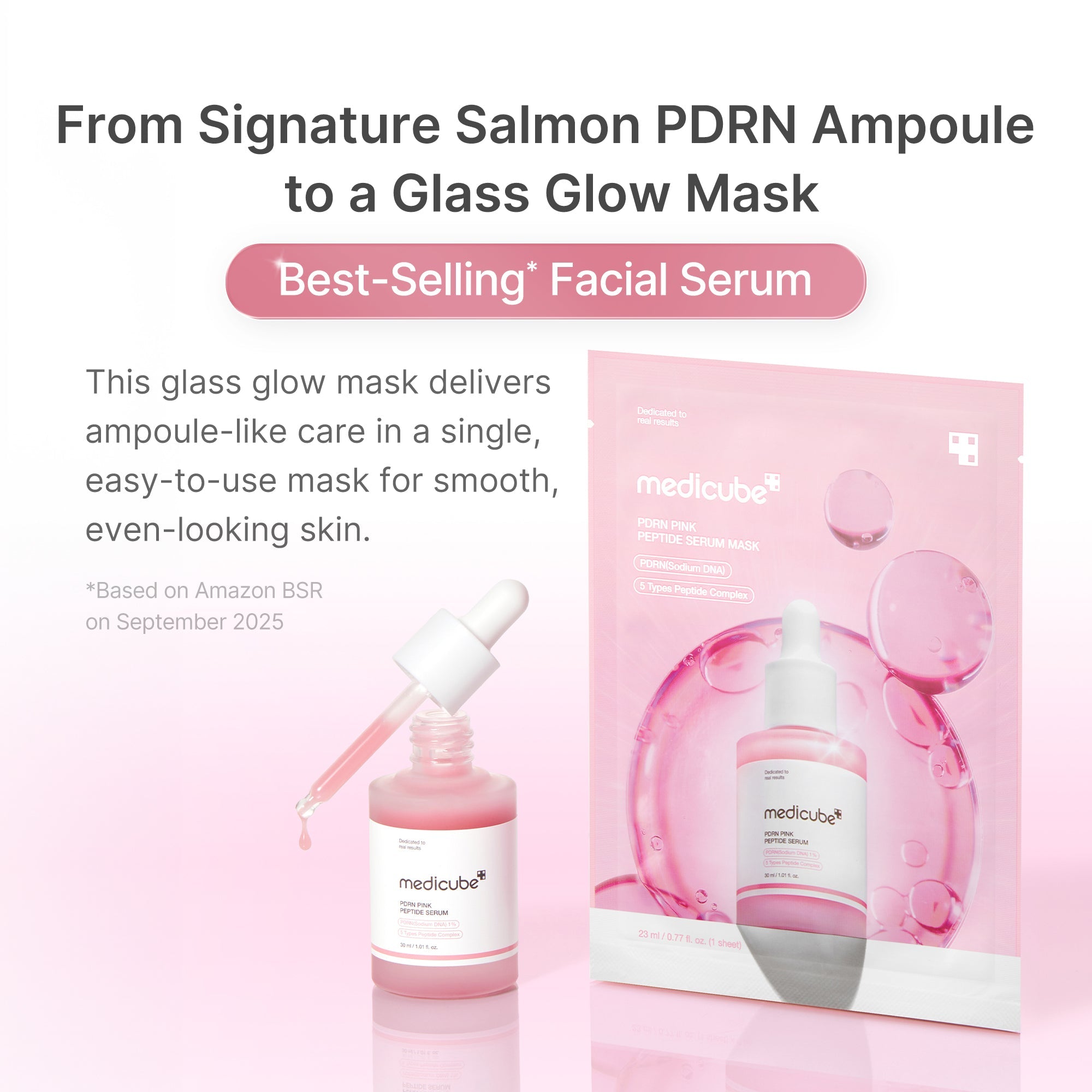 PDRN Pink Peptide Ampoule Mask - Your beauty obsession awaits.