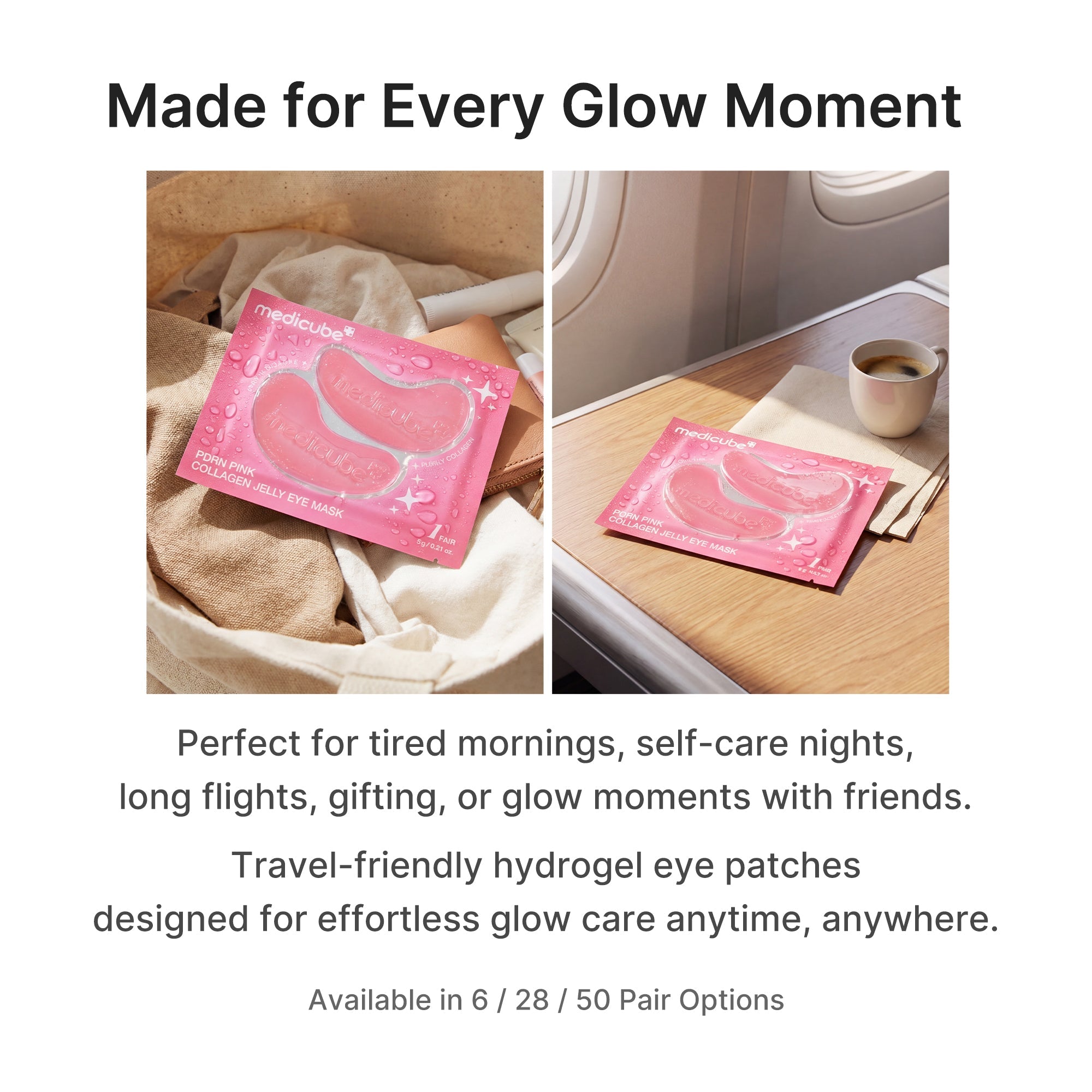 PDRN Pink Collagen Jelly Eye Mask - Your next care crush awaits.