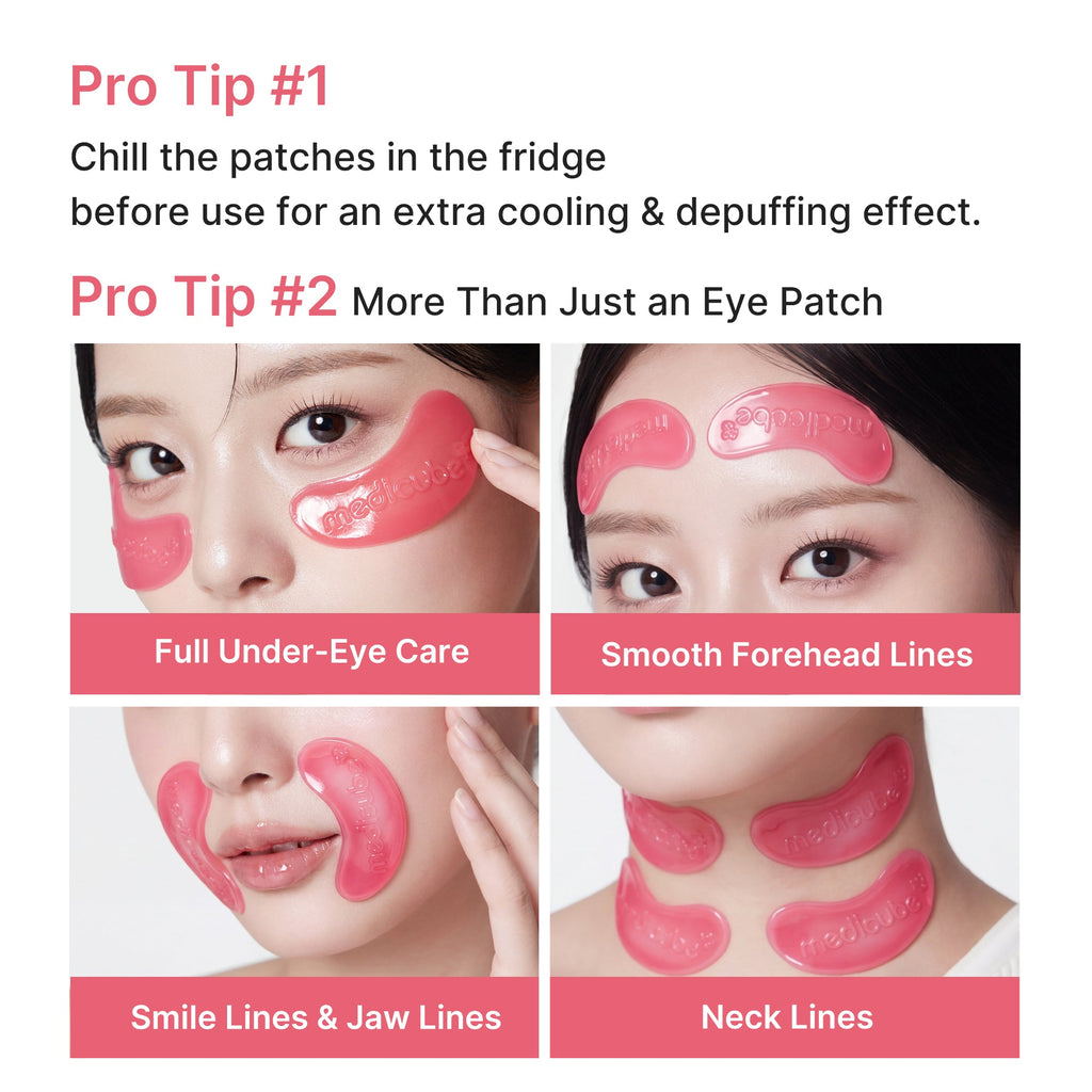 PDRN Pink Collagen Jelly Eye Mask - Your next care crush awaits.