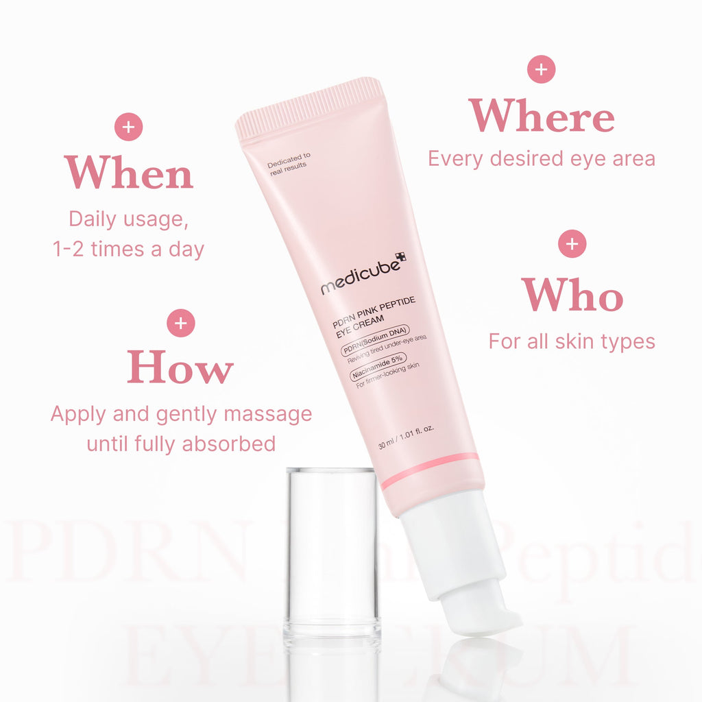 PDRN Pink Peptide Eye Cream - Take your morning back.