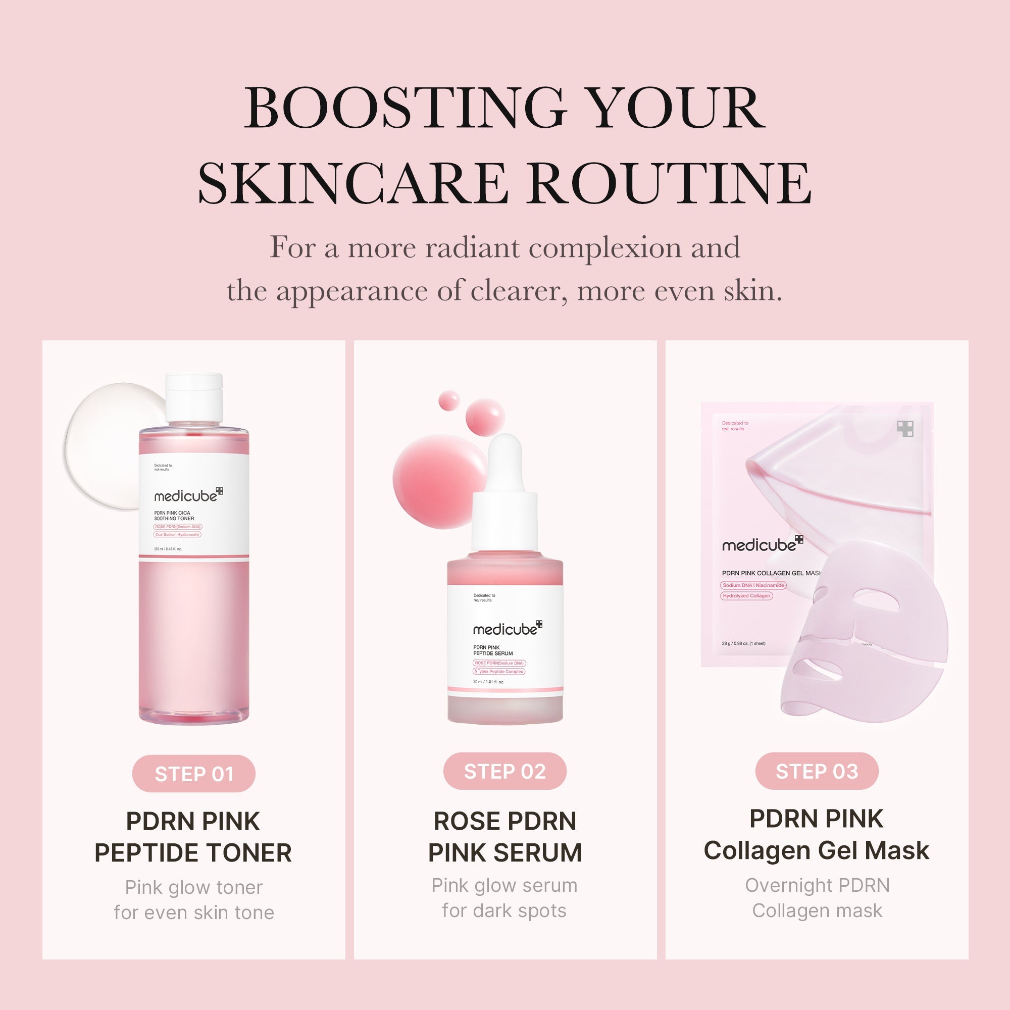 PDRN Pink Peptide Toner - Give them a beauty moment.