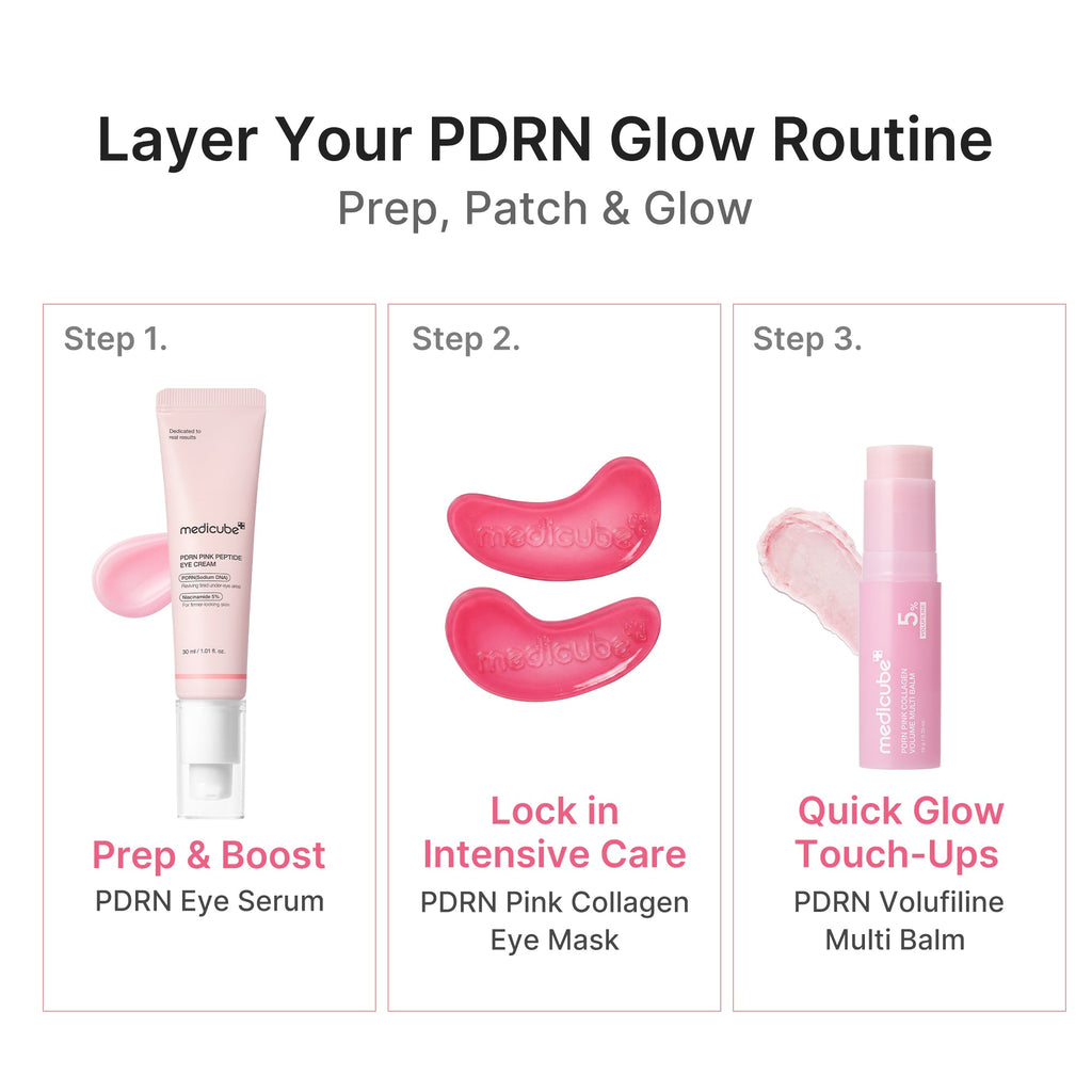 PDRN Pink Collagen Jelly Eye Mask - Your next care crush awaits.