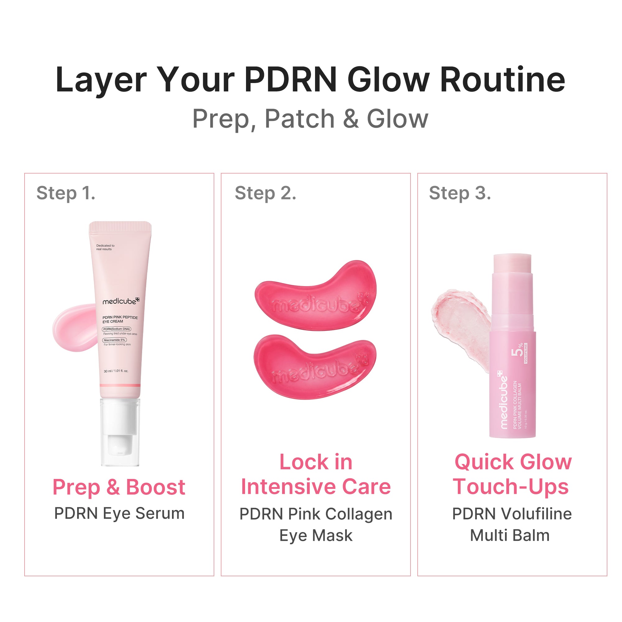PDRN Pink Collagen Jelly Eye Mask - Your next care crush awaits.