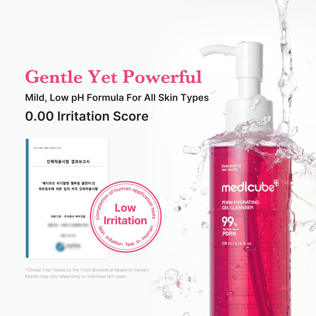 PDRN Pink Gel Cleanser - Let's talk about beauty care.