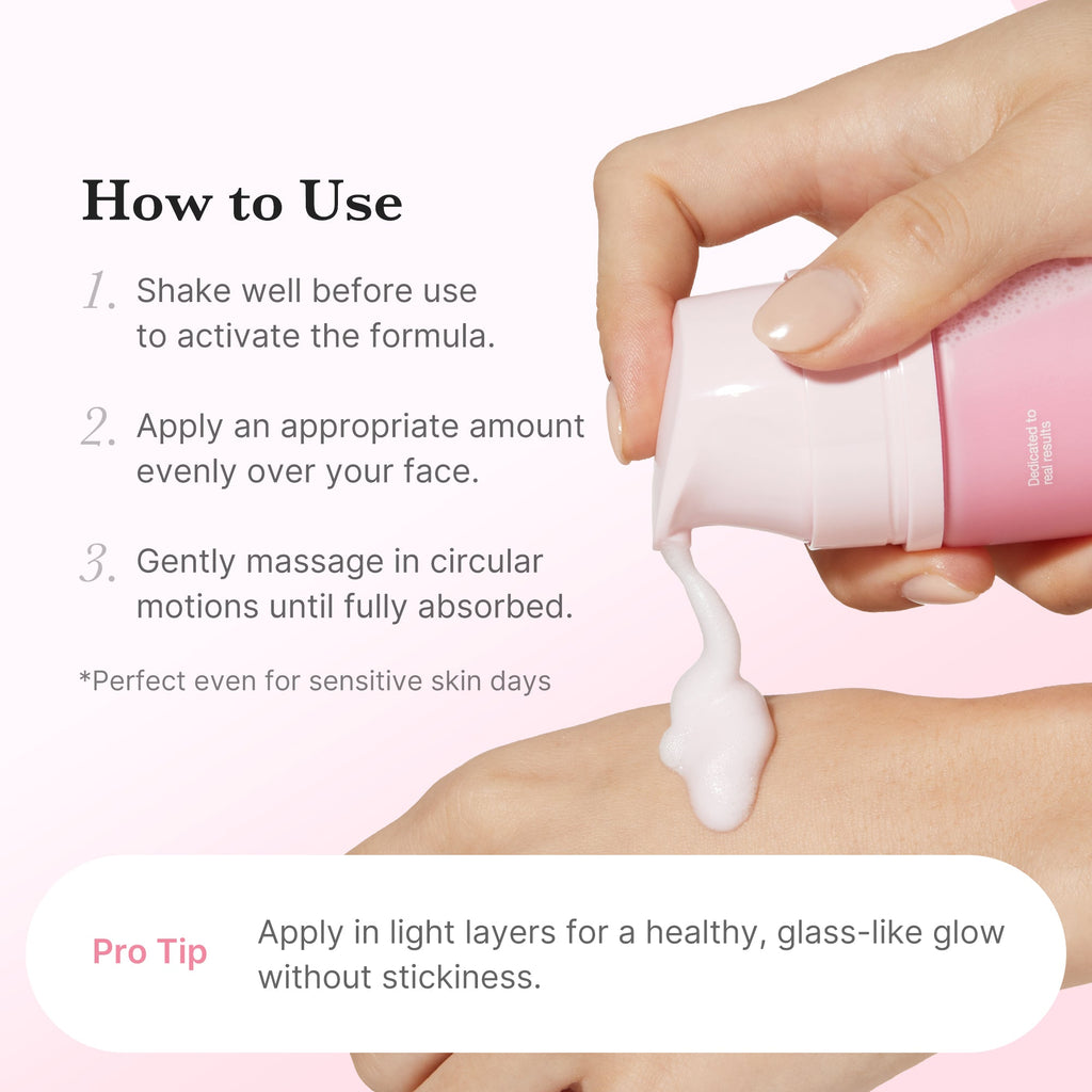 PDRN Pink Collagen Bubble Serum - Turn a pause into care.