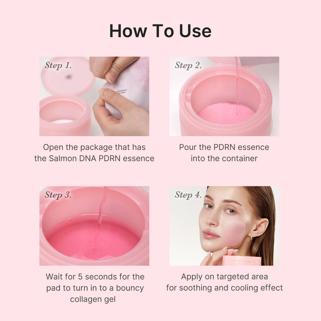 PDRN Pink Collagen Gel Toner Pad - Beauty talk is always welcome.