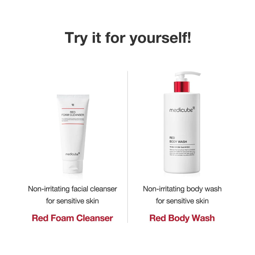 Red Body Wash - Because they love skincare.