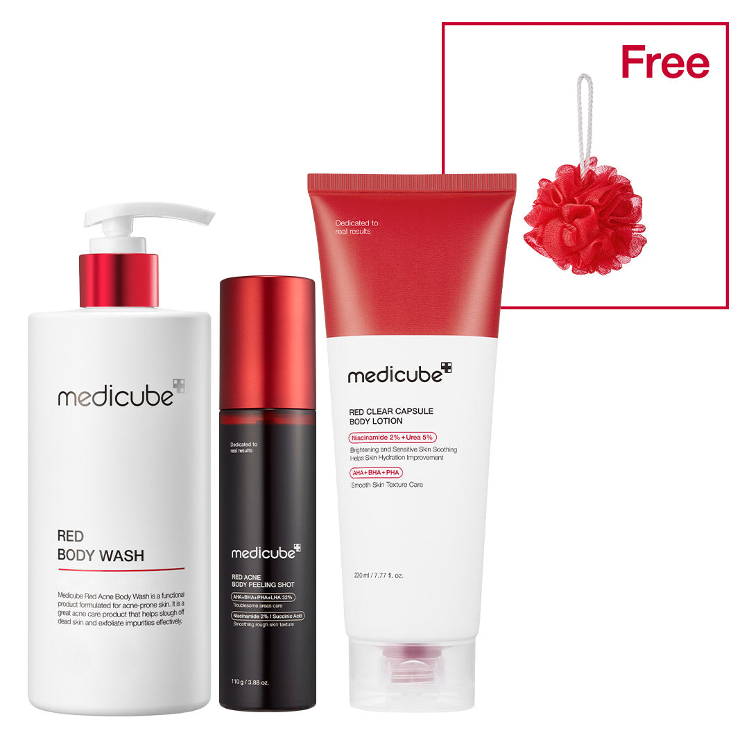 Red Glow Body Essentials - Find what feels like you.