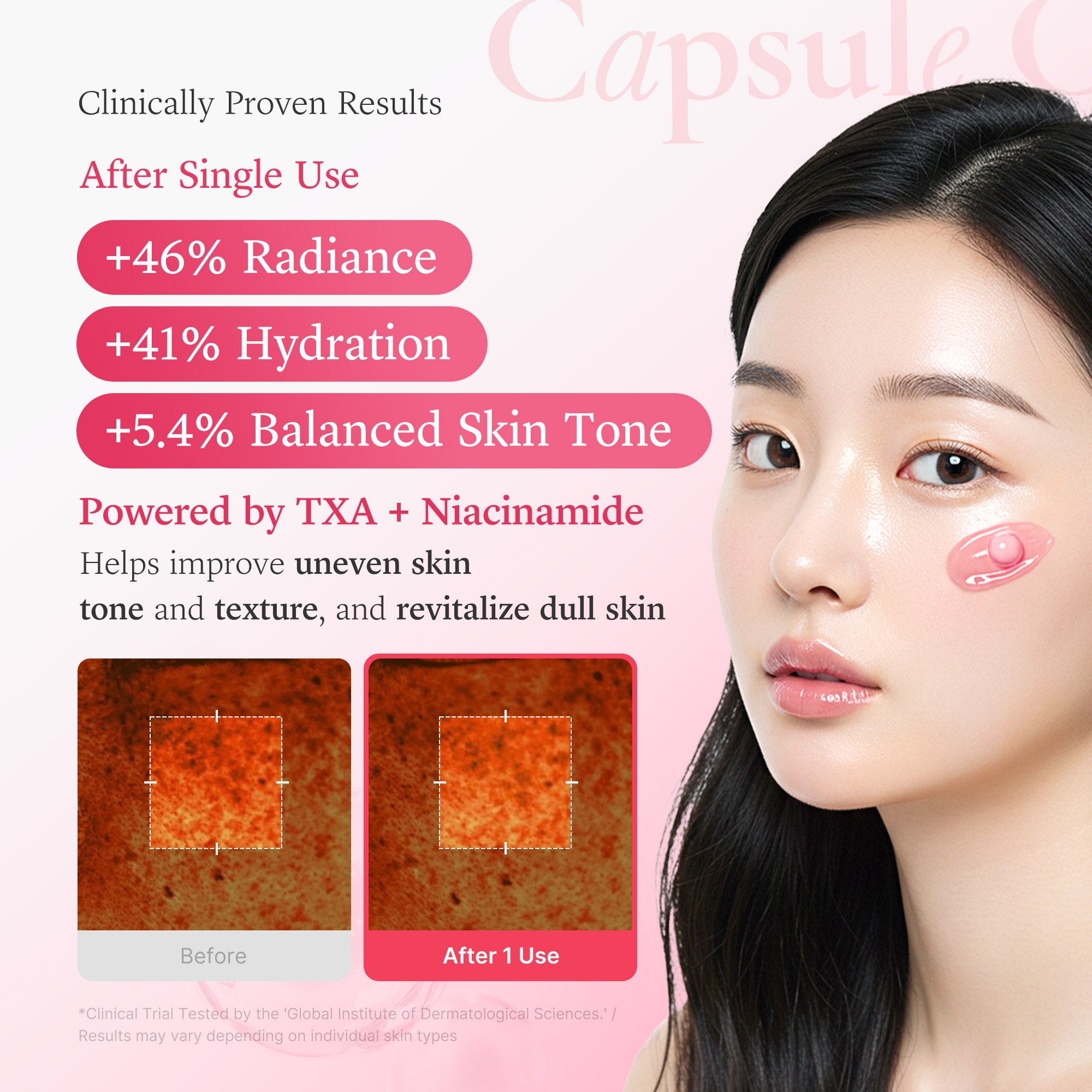 TXA Niacinamide Capsule Cream - A fresh chapter starts here.