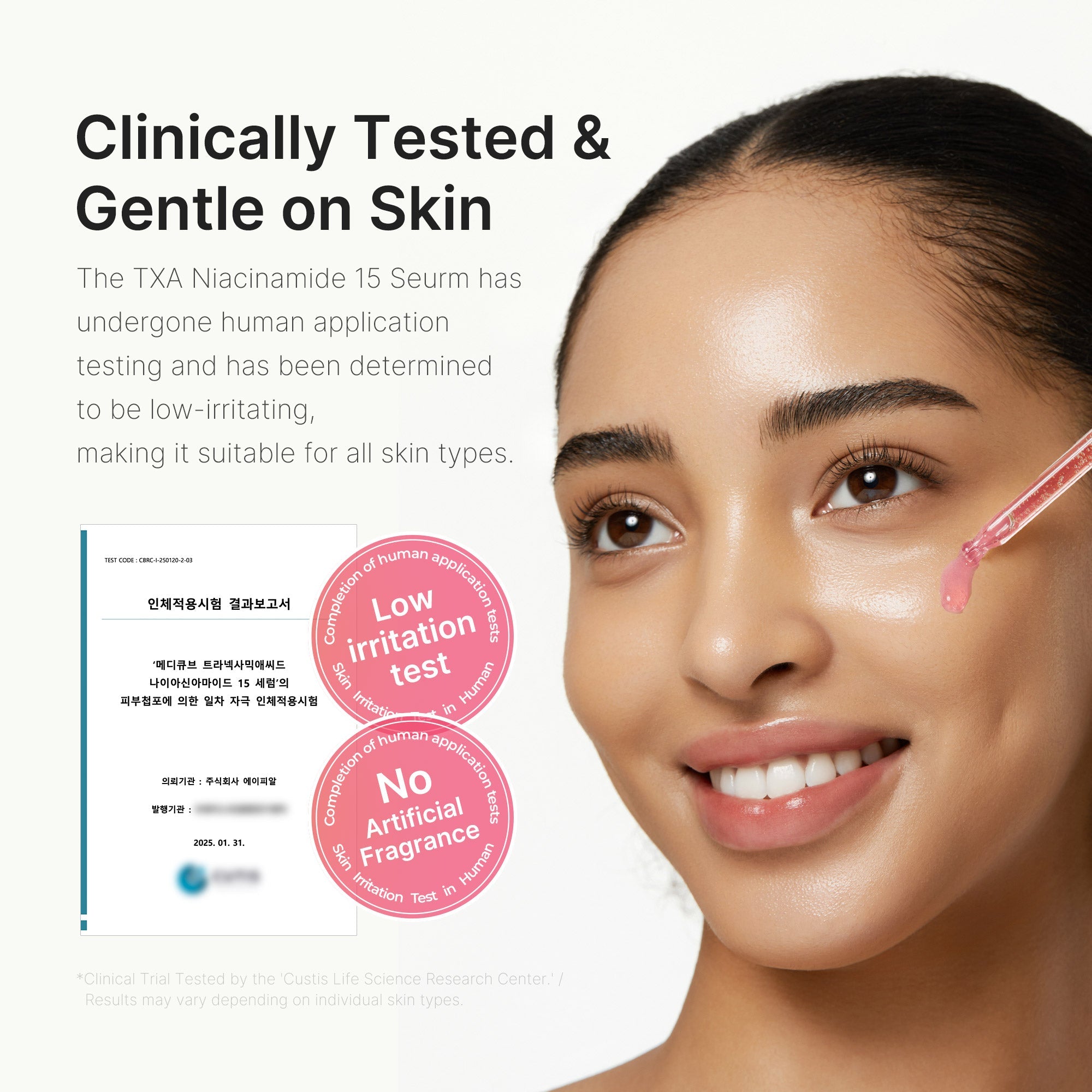 TXA Niacinamide Serum - Your evening intermission.