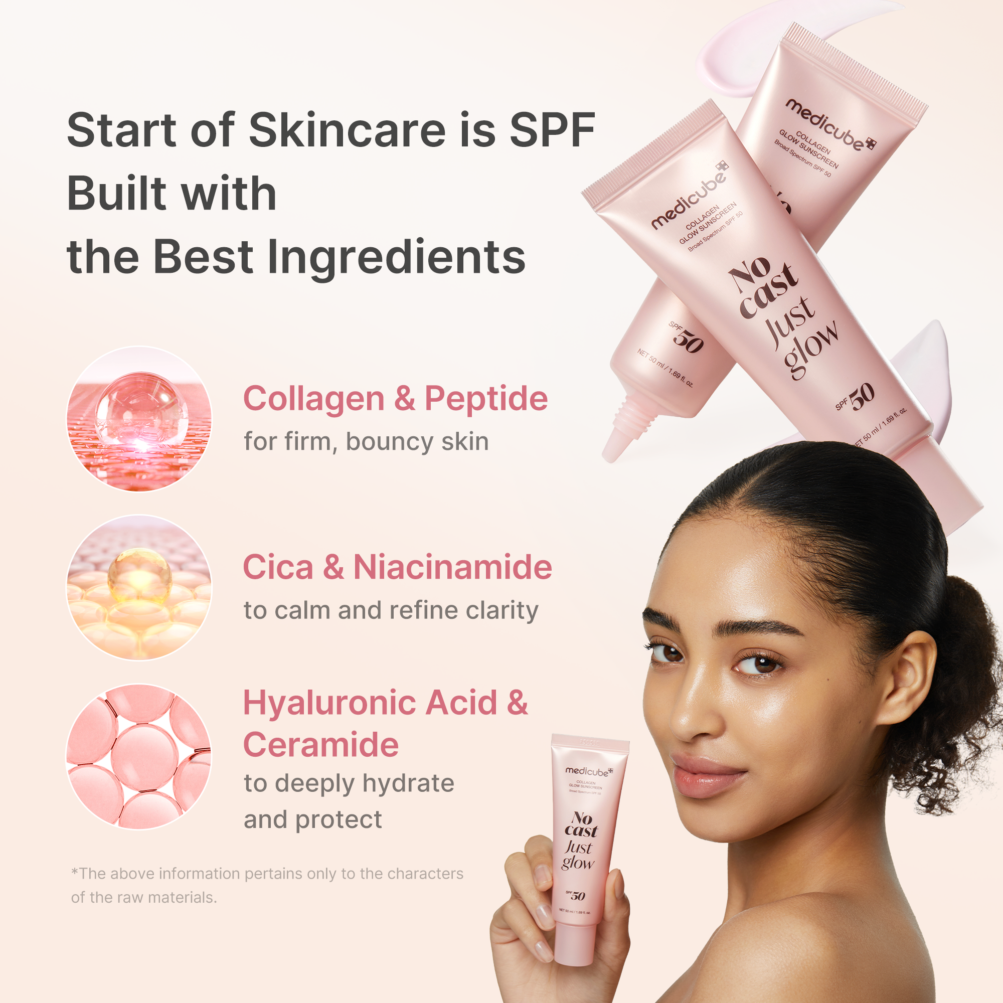 No Cast Just Glow Collagen Sunscreen - Curious about Korean beauty?