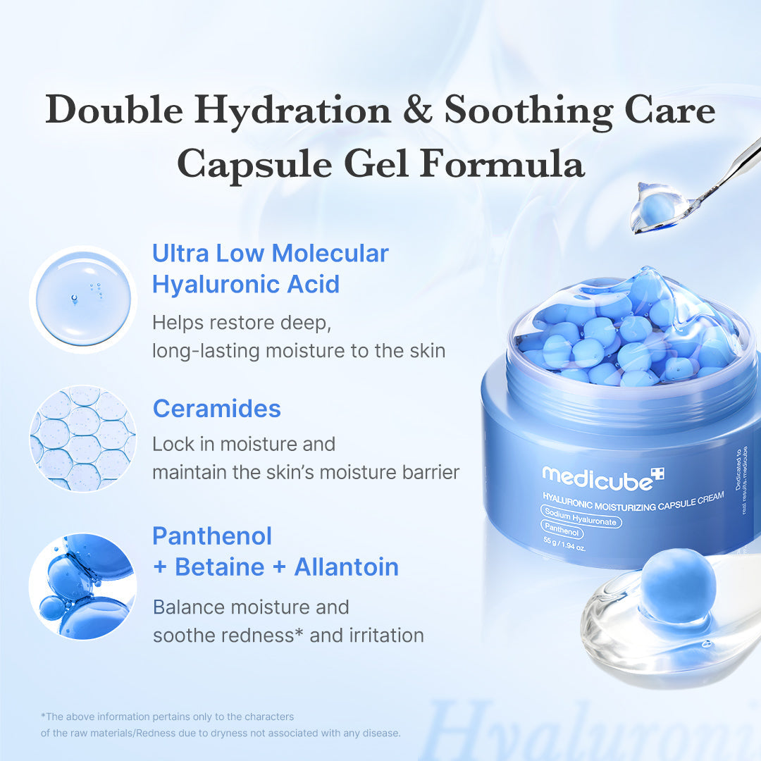 Hyaluronic Acid Capsule Cream - You deserve your own time.